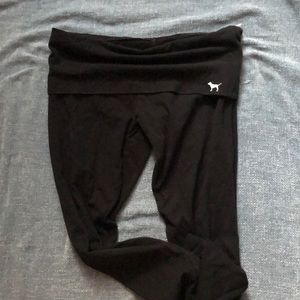 Pink fold over Yoga pant/Legging